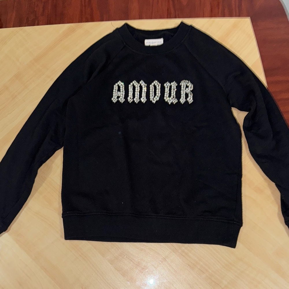 Black Amour Sweatshirt